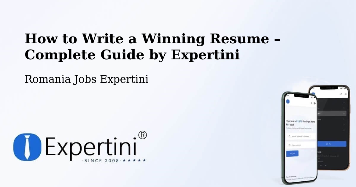 Resume Writing Guide for Job Seekers – Vrâncioaia - Vrâncioaia, Romania Jobs Expertini